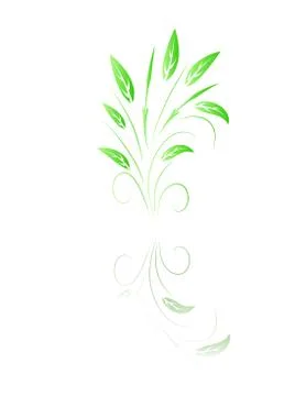 Green leaf Stock Illustration