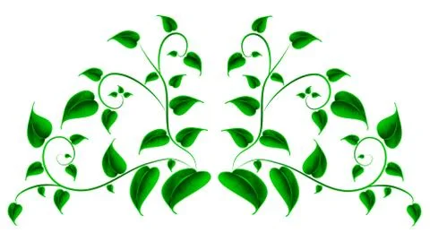 Green leaf Stock Illustration