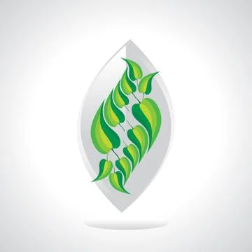 Green leaf Stock Illustration