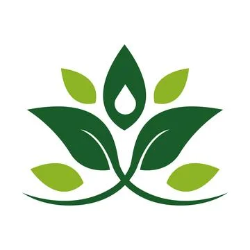 Green leaf logo Pro Vector Leaf logo design vector Stock Illustration