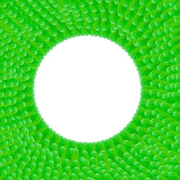 Green leaf pattern design Stock Illustration