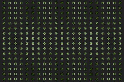 Green leaf pattern fabric vector background design Illustrazione stock