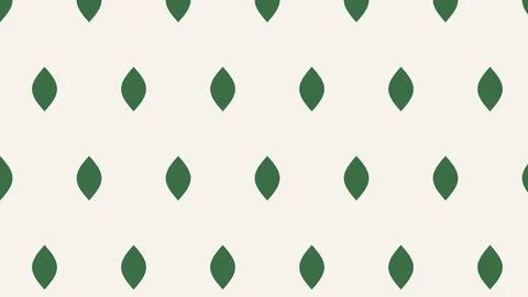 Green leaf pattern repeating geometric design background Stock Illustration