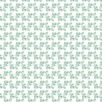 Green leaf Seamless Lace Pattern flowers Stock Illustration