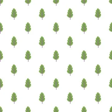 Green leaf seamless pattern creating nature background design Illustrazione stock