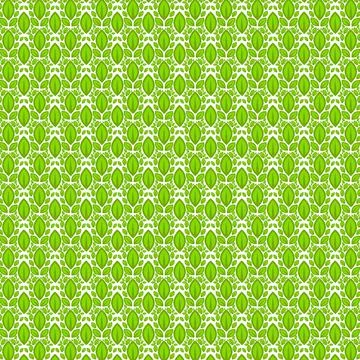 Green leaf seamless pattern. green leaf illustration. vector pattern Illustrazione stock