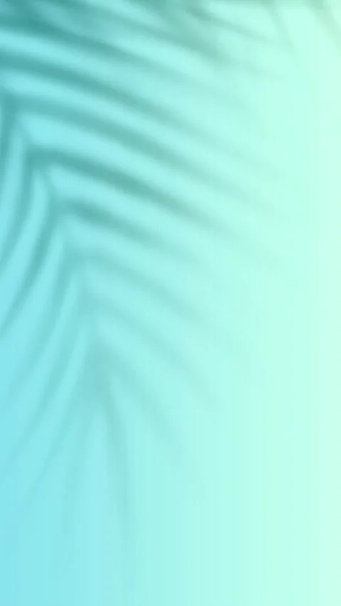 Green Leaf Shadow Gradient Verticle background, Light Green background Stock Footage 283363812