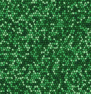 Green Leaf texture mosaic veins surface vector background Stock Illustration