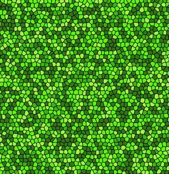 Green Leaf texture mosaic veins surface vector background Stock Illustration