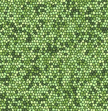 Green Leaf texture mosaic veins surface vector background Stock Illustration