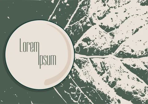 Green leaf texture. Vector background Stock Illustration