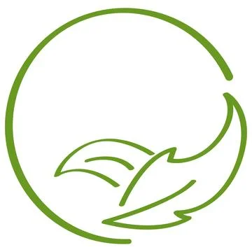 Green Leaf Vector Graphics Design Stock Illustration