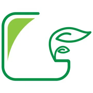 Green Leaf Vector Graphics Design Stock Illustration