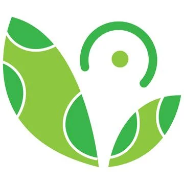 Green Leaf Vector Graphics Design Stock Illustration