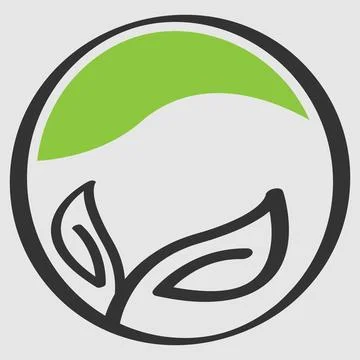 Green Leaf Vector Graphics Design Stock Illustration