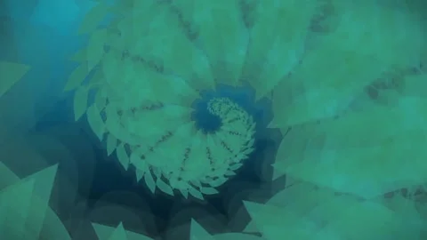 Green Leafs Circling Animation  Stock-Footage 234519281
