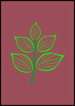 Green Leafs Stock Illustration