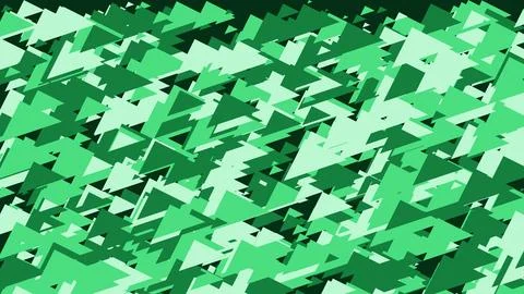 Green leafy pattern with light and dark shades for nature-themed designs Stockillustratie