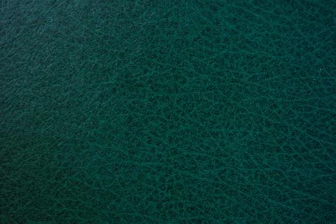 Green leather background Stock Photos