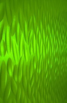Green leather texture. able to use as a background Stock Photos