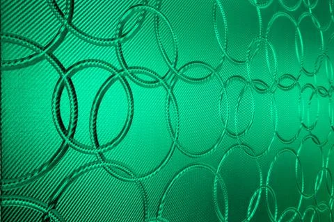 Green leather texture. able to use as a background Stock Photos