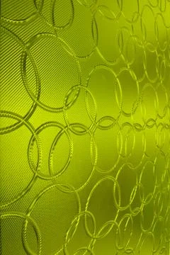 Green leather texture. able to use as a background Stock Photos