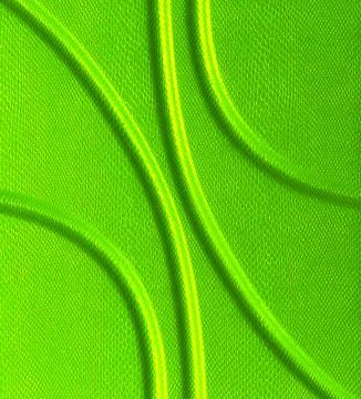Green leather texture. able to use as a background Stock Photos