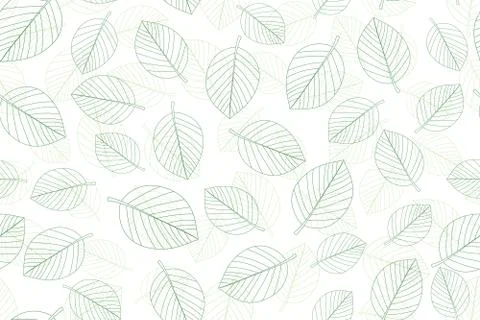 Green leaves background Stock Illustration