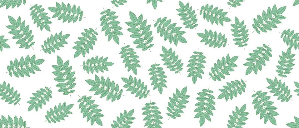Green leaves background Stock Illustration