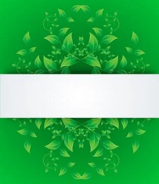 Green leaves Stock Illustration