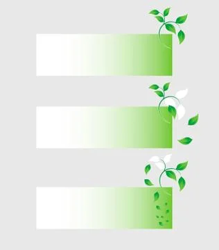 Green leaves Stock Illustration