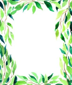 Green leaves Stock Illustration