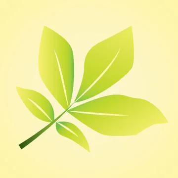 Green Leaves Stock Illustration