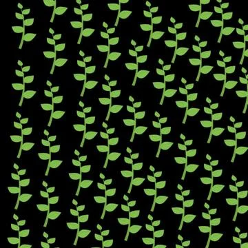 Green leaves Stock Illustration