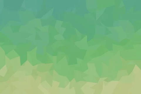 Green leaves pattern with soft gradient background Stock Photos