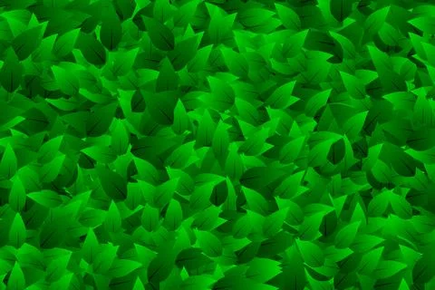Green leaves texture Stock Illustration