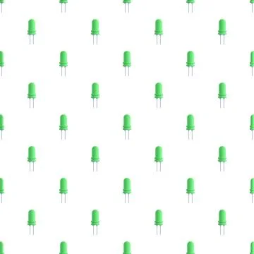 Green led electronic components seamless pattern background イラスト素材