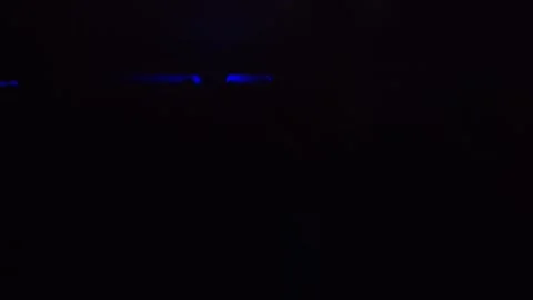 Green LED of the router blink in the dark Stock Footage 166921564
