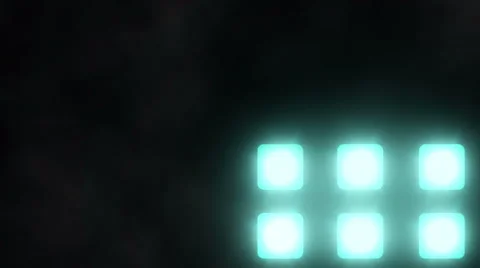 Green LED wall lights (party lights background) Stock Footage 51926943