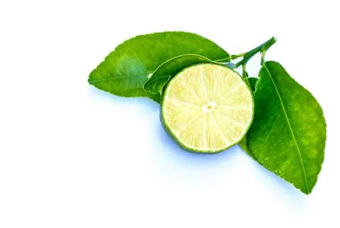 Green lemon background Stock Photos