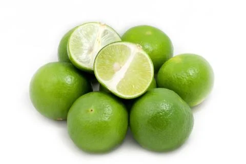 Green Lemon in group Stock Photos