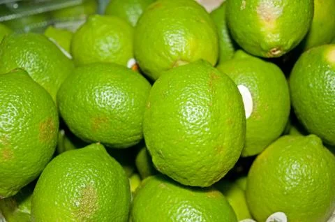 Green lemon Foto stock