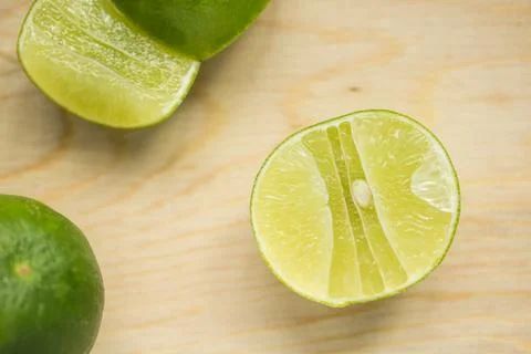 Green lemon Stock Photos