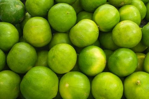 Green lemons Stock Photos