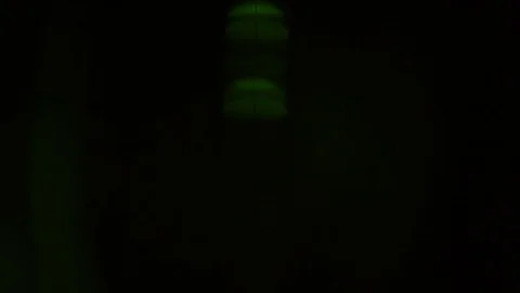 Green lens flare Stock Footage 75427795