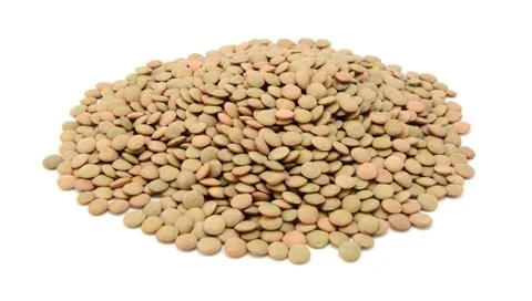 Green lentils Stock Photos