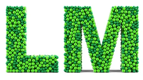 Green letters in motion on a white background. Alpha channel is included. 스톡 동영상 74870136