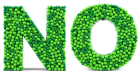 Green letters in motion on a white background. Alpha channel is included. 動画素材 74870373