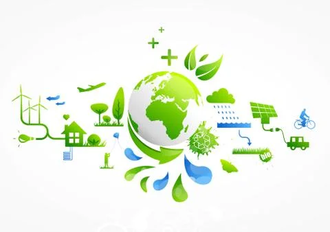Green Life Stock Illustration