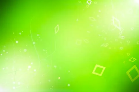 Green light abstract background Stock Illustration